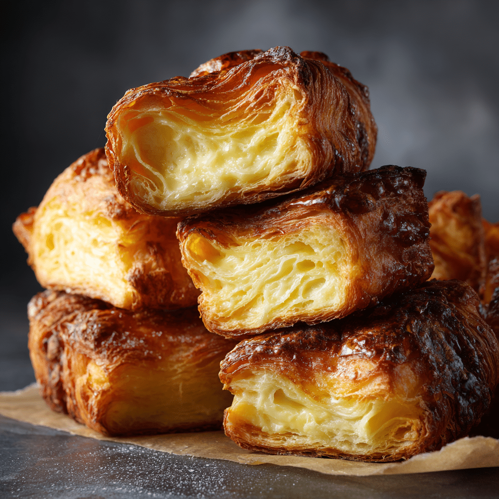 Croissant Bread Pudding Recipe - Recipe Image