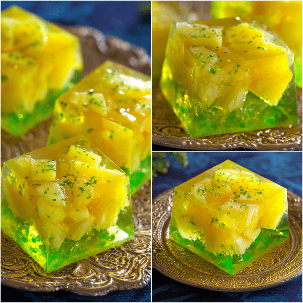 Pineapple Lime Jello Salad Recipe - Recipe Image