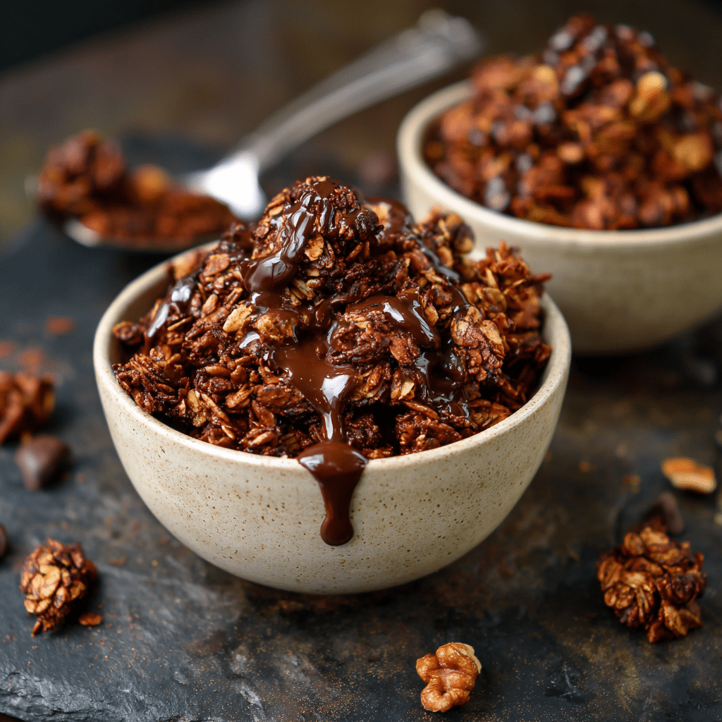 Chocolate Granola Recipe - Recipe Image