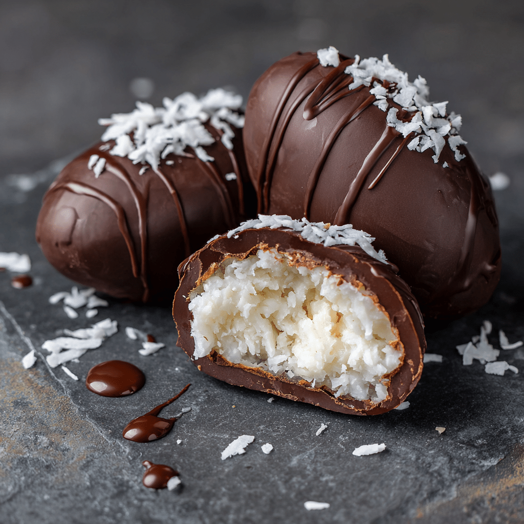 Chocolate Covered Coconut Eggs Recipe - Recipe Image