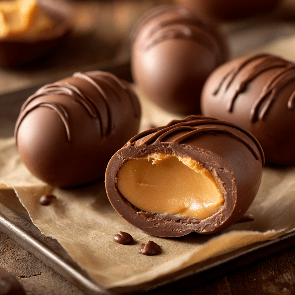 Peanut Butter Eggs Recipe - Recipe Image