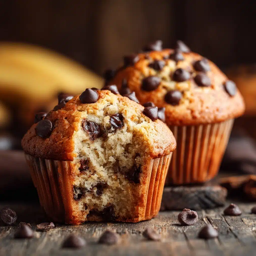 Chocolate Chip Banana Muffins Recipe - Recipe Image
