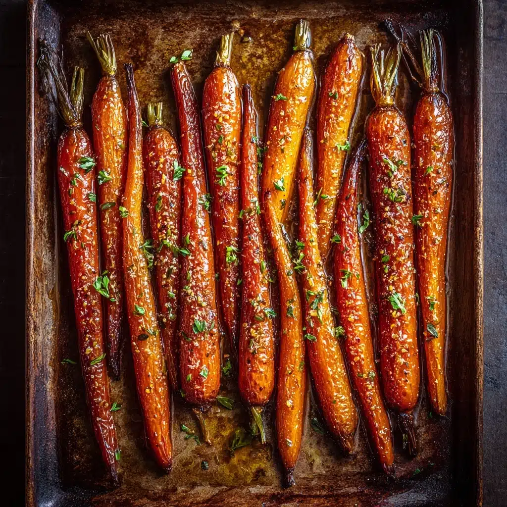 Maple Glazed Roasted Carrots Recipe - Recipe Image