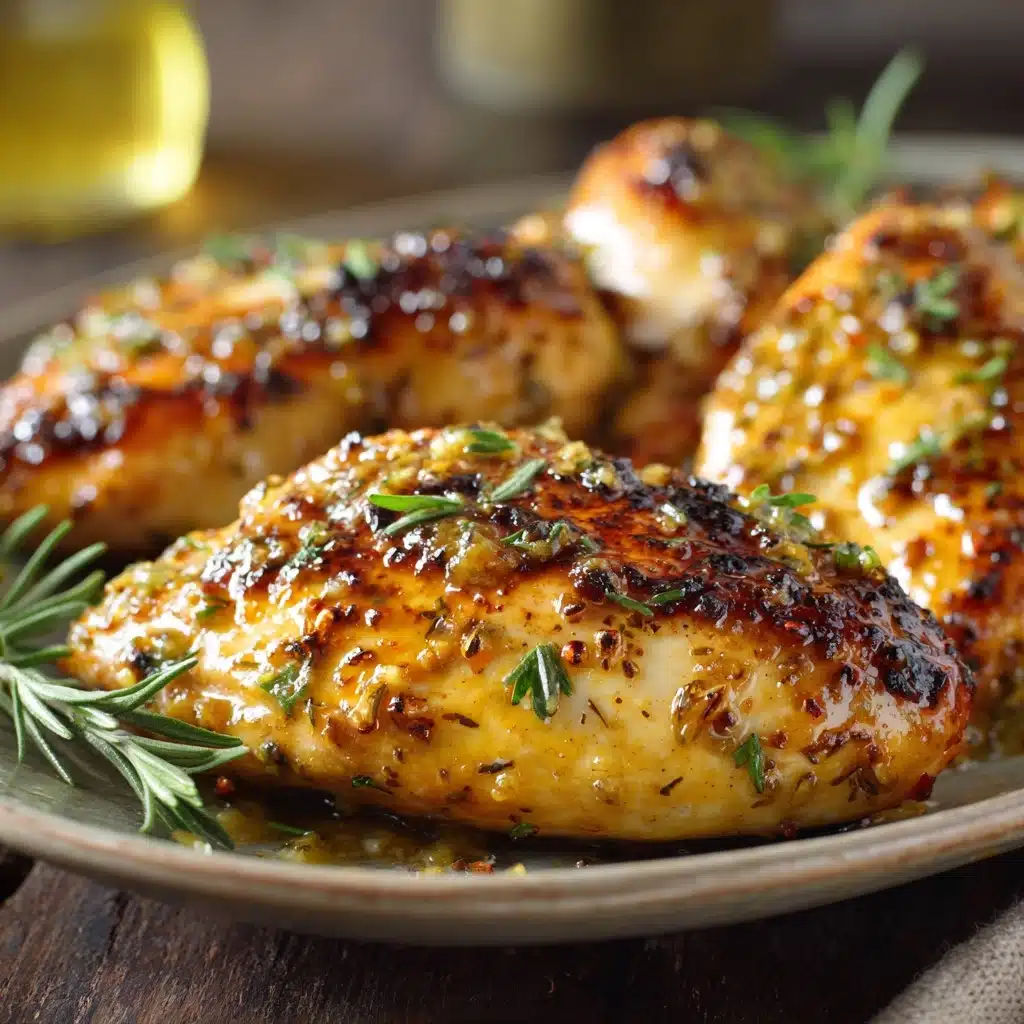 Honey Mustard Baked Chicken Breasts Recipe - Recipe Image