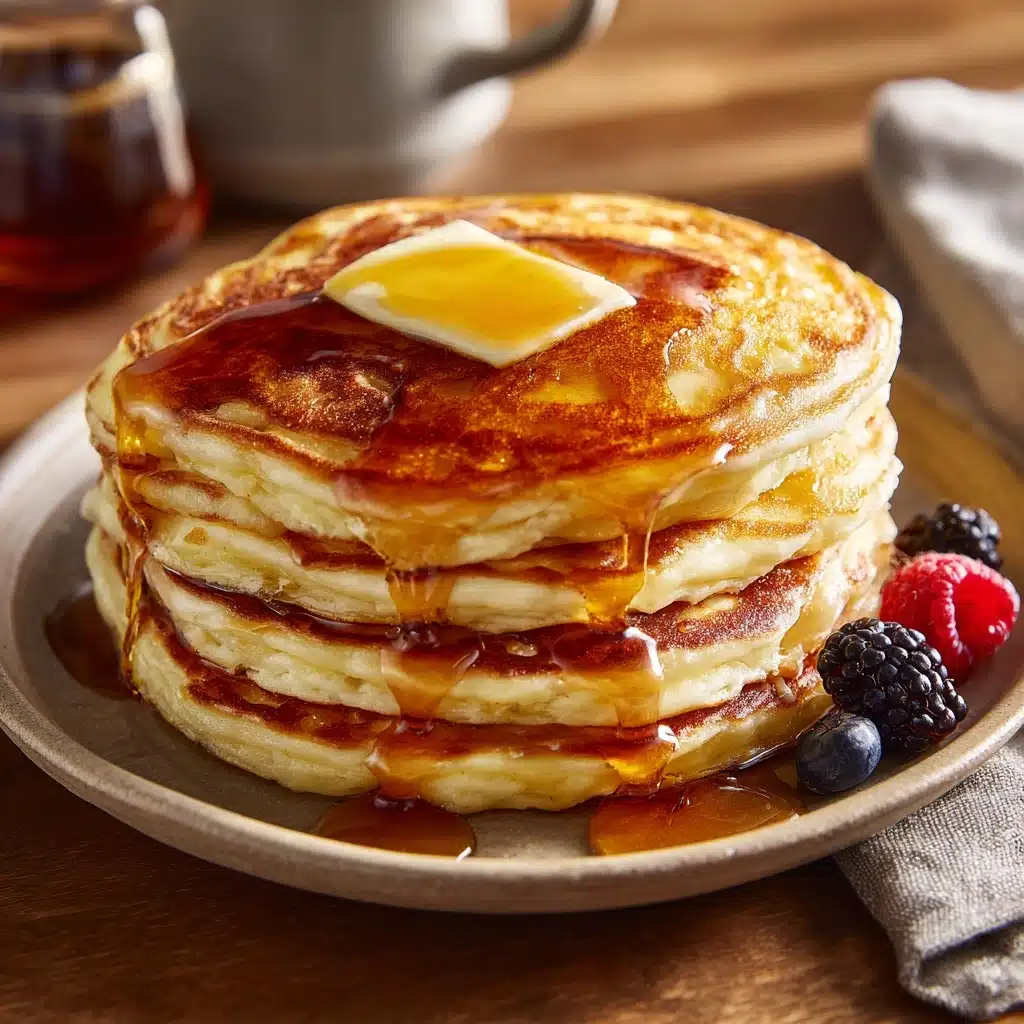 Fluffy Buttermilk Pancakes Recipe - Recipe Image