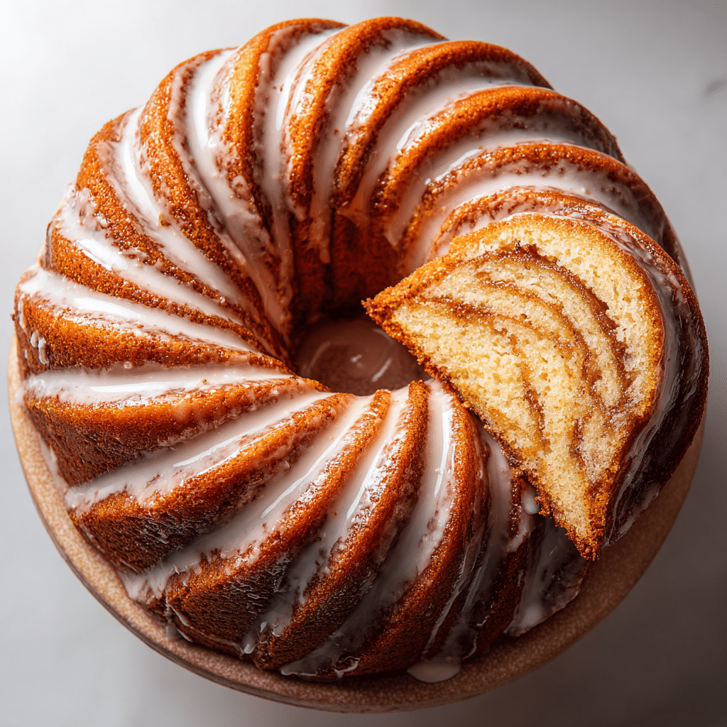 Cinnamon Swirl Bundt Cake Recipe - Recipe Image