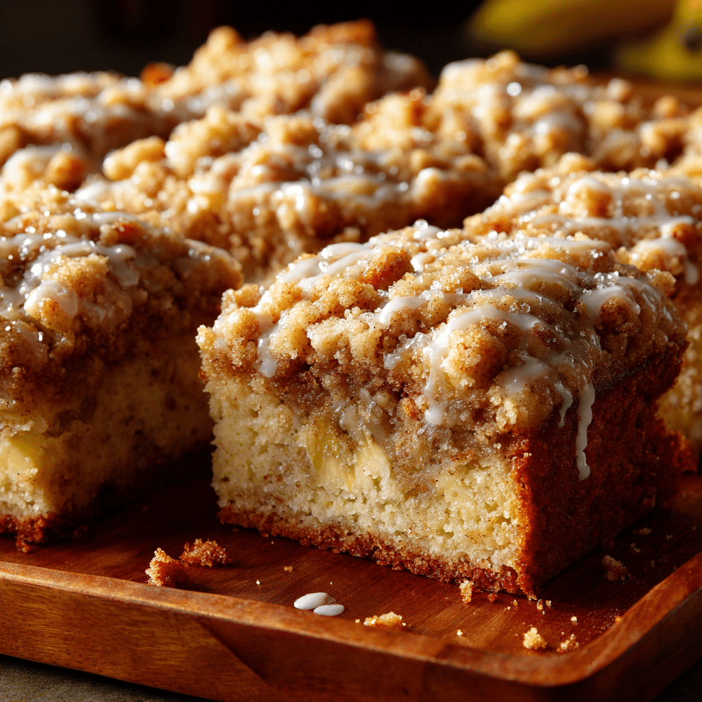 Banana Crumb Cake Recipe - Recipe Image
