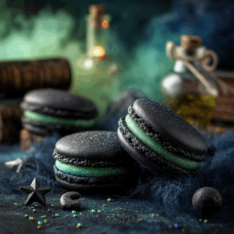Cauldron Macarons Recipe