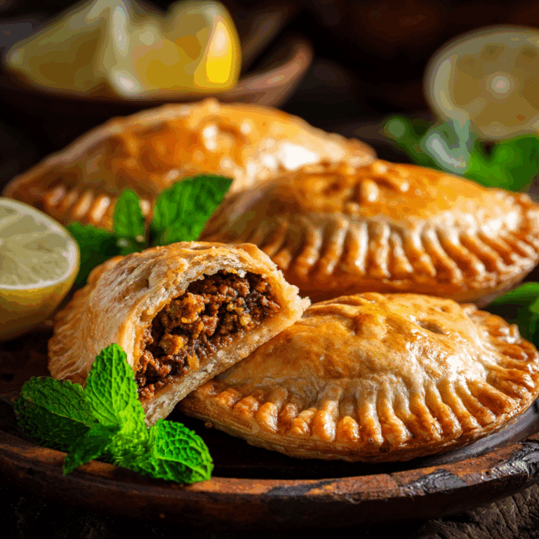 Mini Mediterranean Meat Pies Recipe