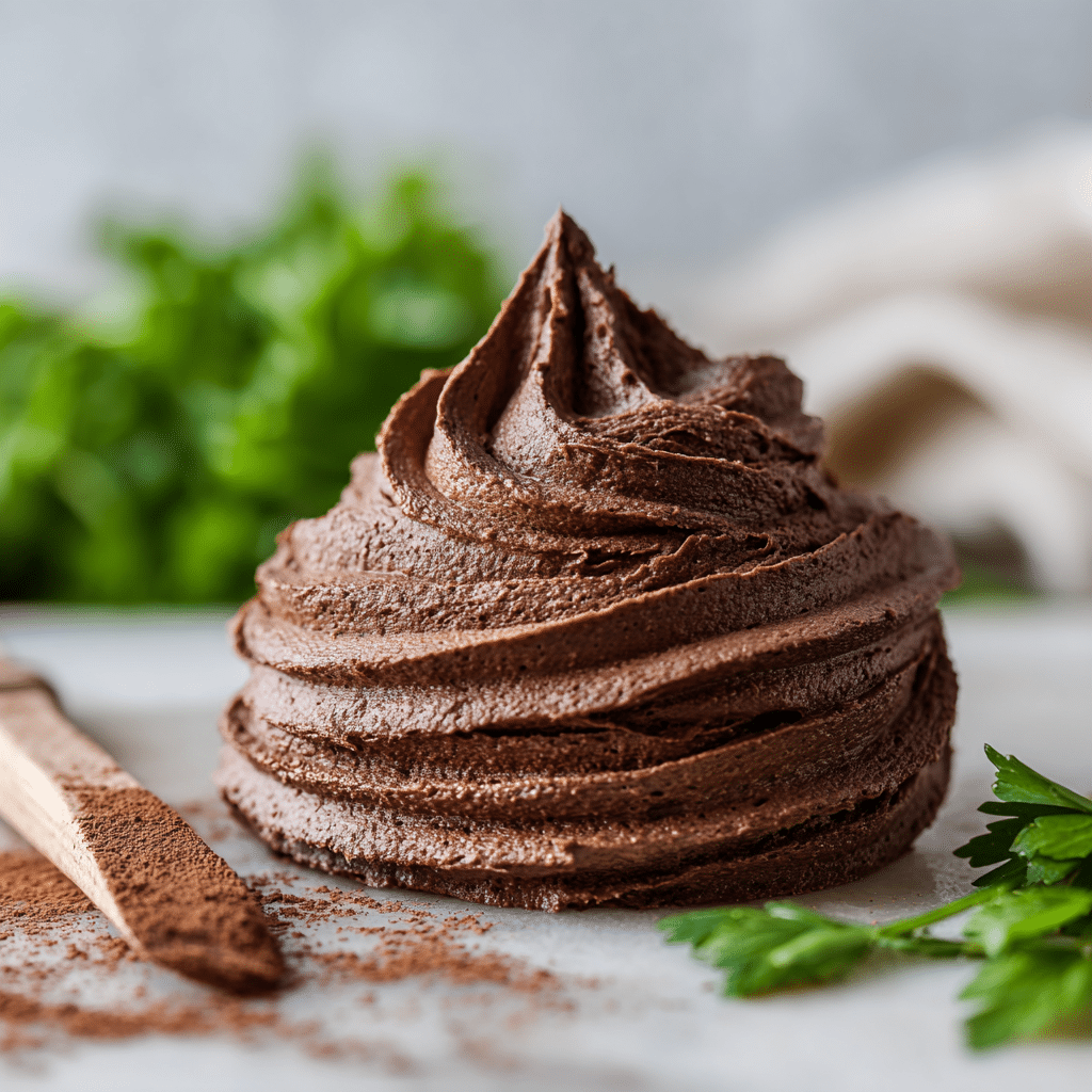 Whipped Chocolate Buttercream Frosting Recipe - Recipe Image