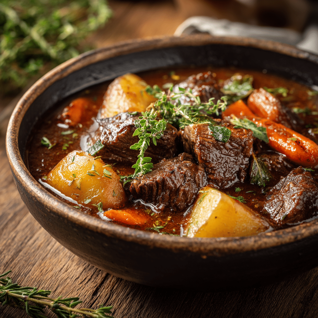 Easy Stovetop Beef Stew Recipe - Recipe Image