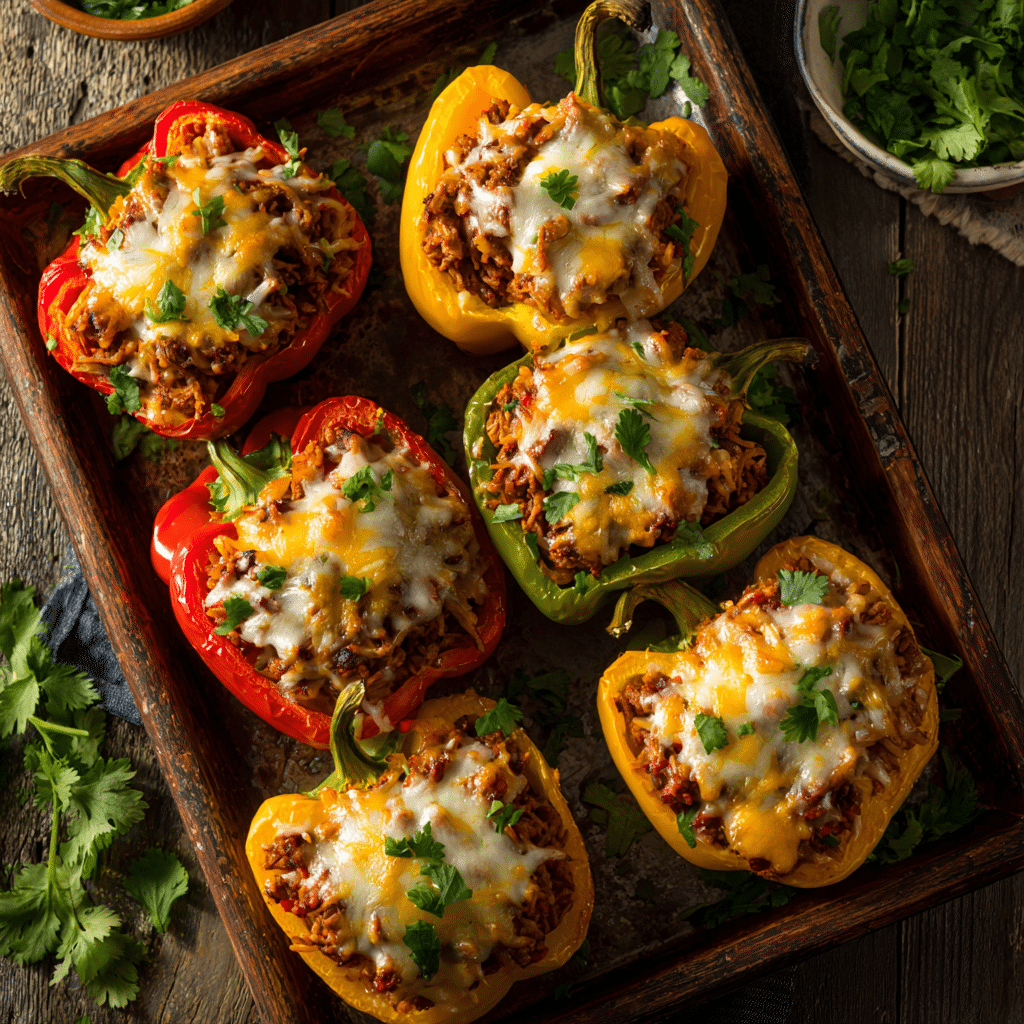 Mexican Stuffed Peppers Recipe - Recipe Image