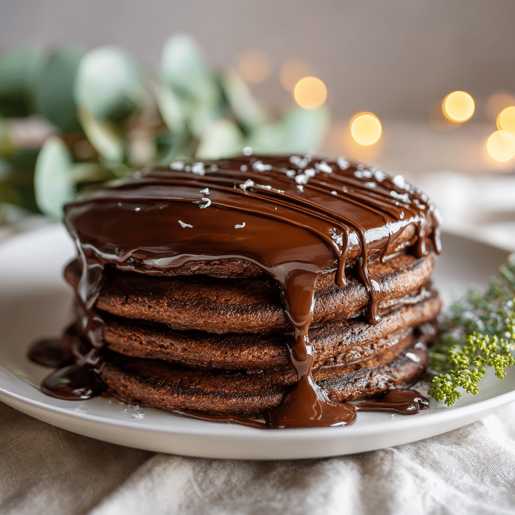 Brownie Pancakes Recipe - Recipe Image