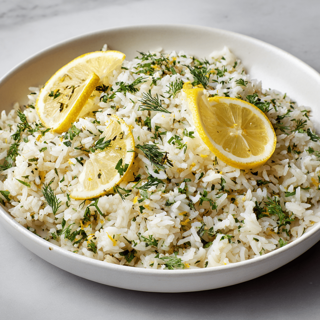 Lemon Herb Rice - Recipe Image