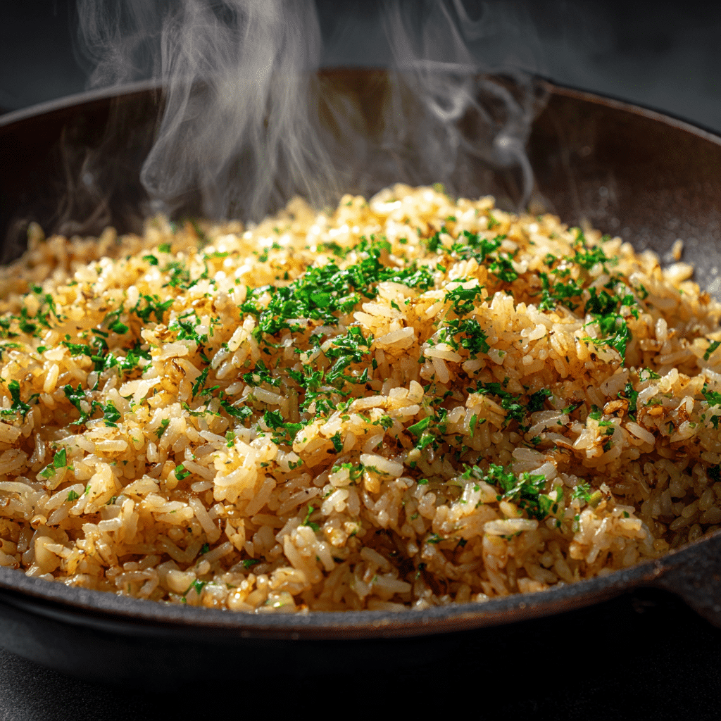 Garlic Butter Fried Rice - Recipe Image