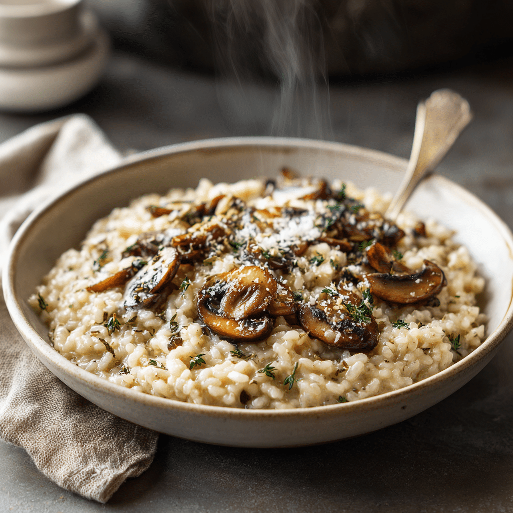 Mushroom Risotto - Recipe Image