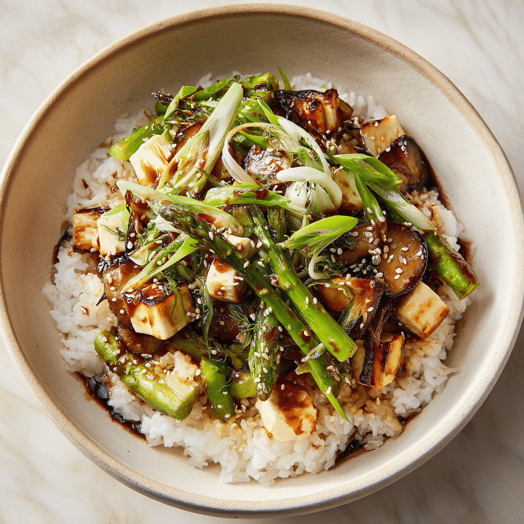 Japanese Miso Rice Bowl - Recipe Image