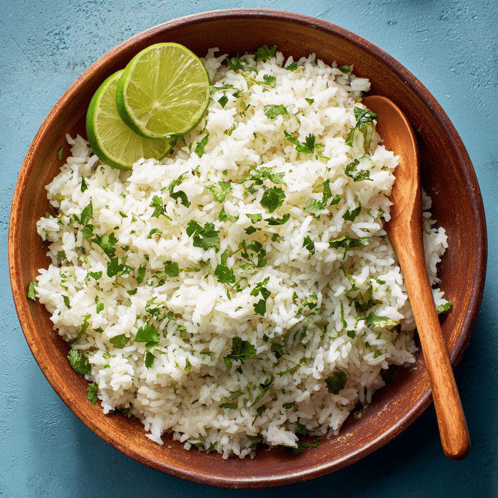 Mexican Cilantro Lime Rice - Recipe Image