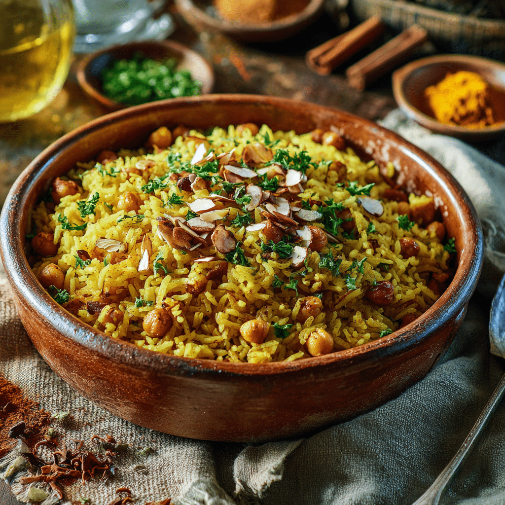 Moroccan Spiced Rice - Recipe Image