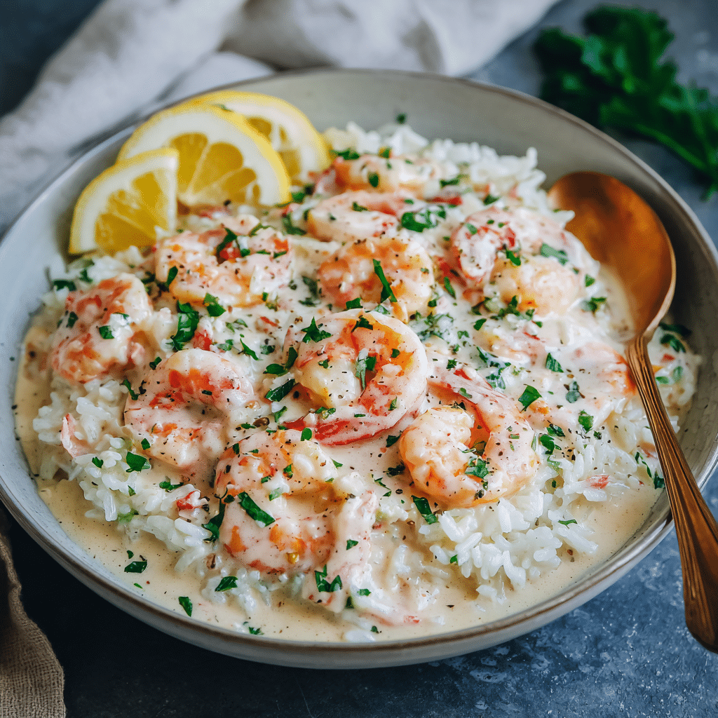 Creamy Shrimp Rice
- Recipe Image