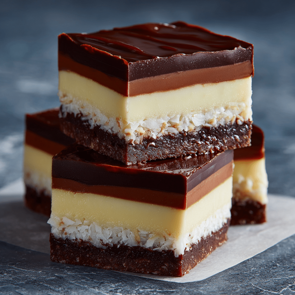 Classic Nanaimo Bars Recipe - Recipe Image