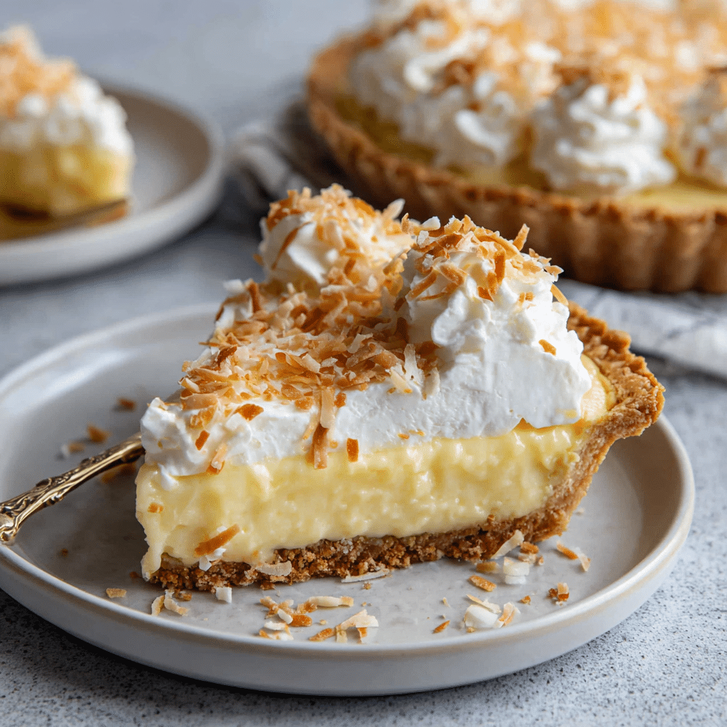Coconut Cream Pie Recipe - Recipe Image