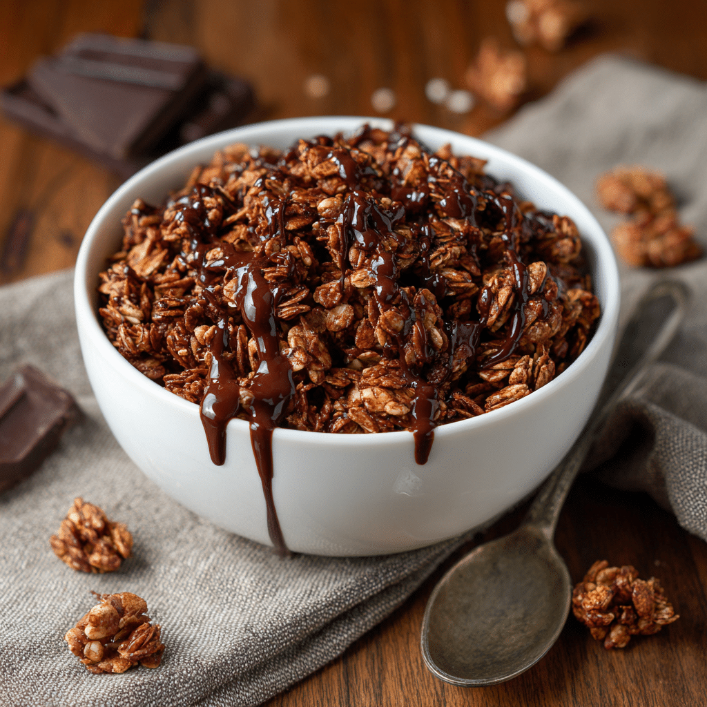 Chocolate Granola Recipe - Recipe Image