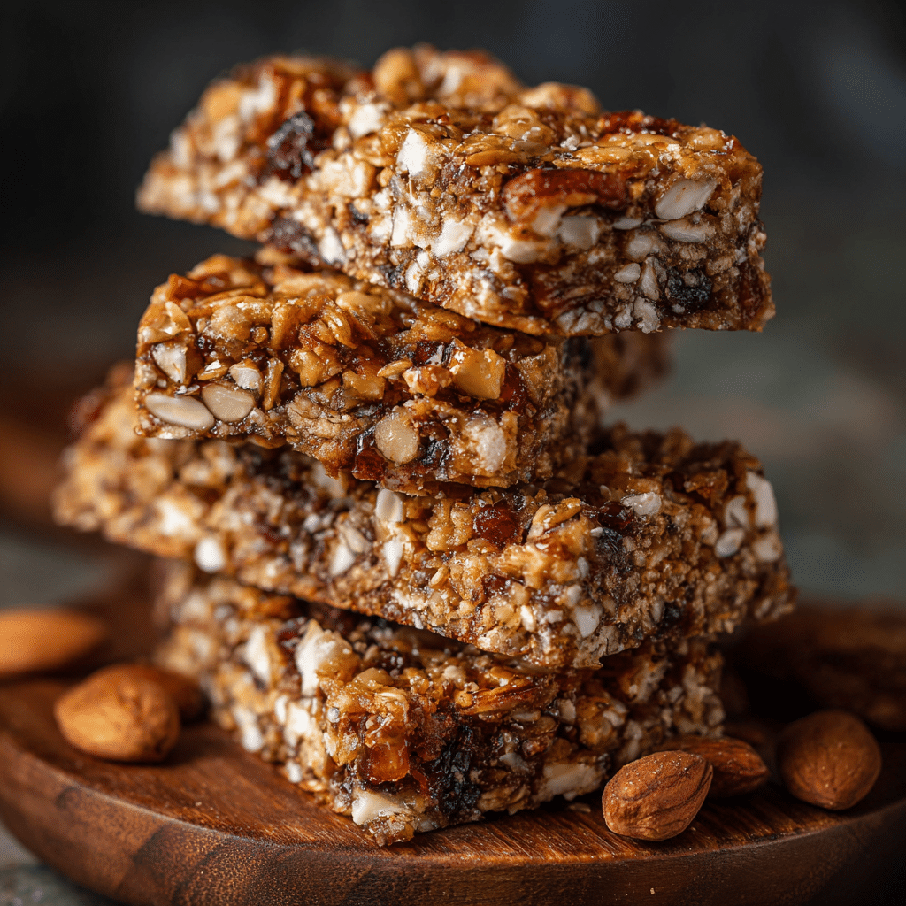 Chewy Granola Bars Recipe - Recipe Image