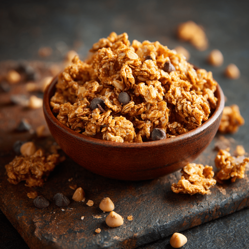 Peanut Butter Granola Recipe - Recipe Image