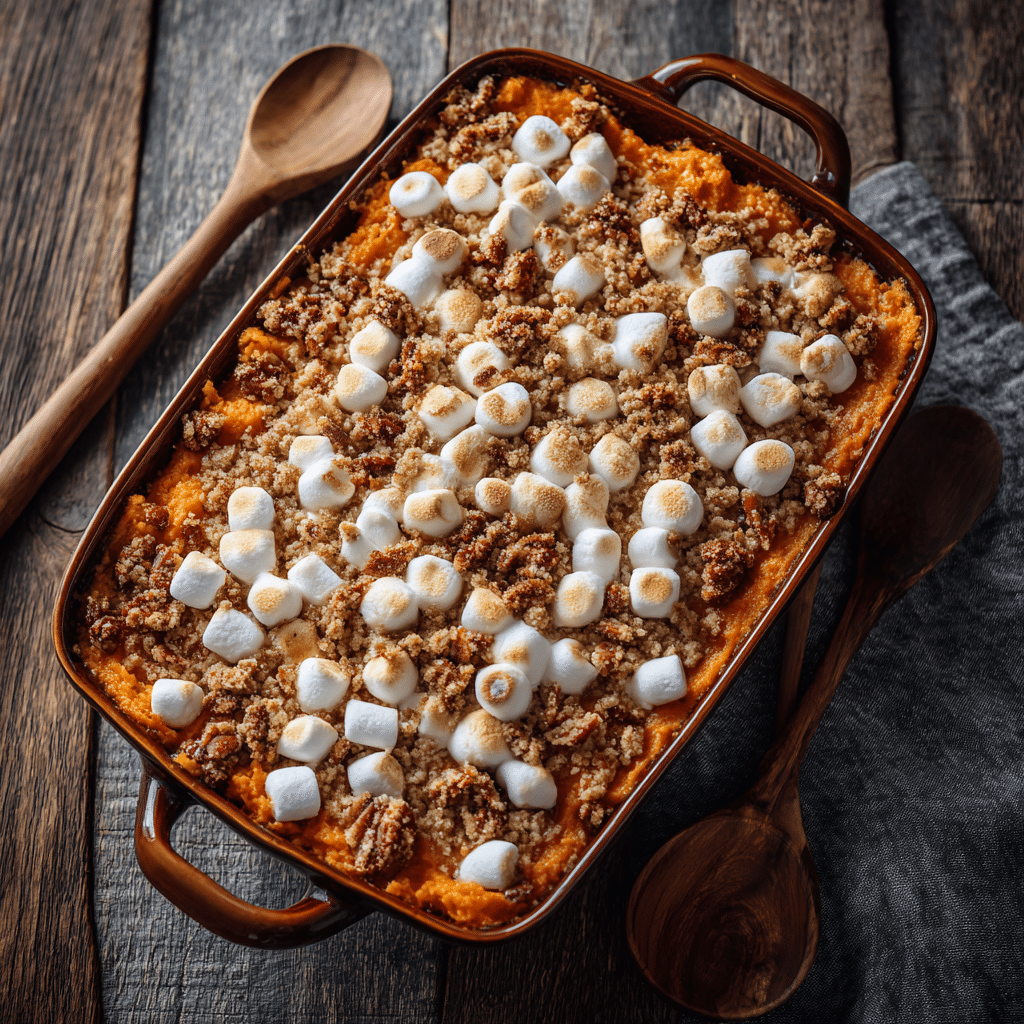 Sweet Potato Casserole Recipe - Recipe Image