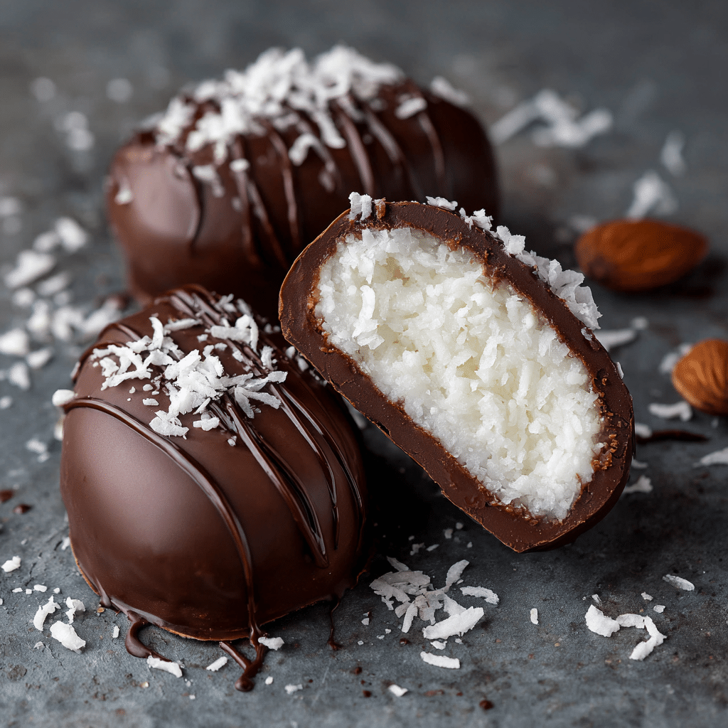 Chocolate Covered Coconut Eggs Recipe - Recipe Image