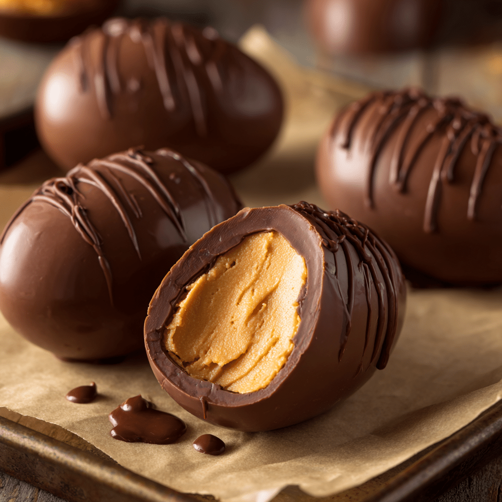 Peanut Butter Eggs Recipe - Recipe Image