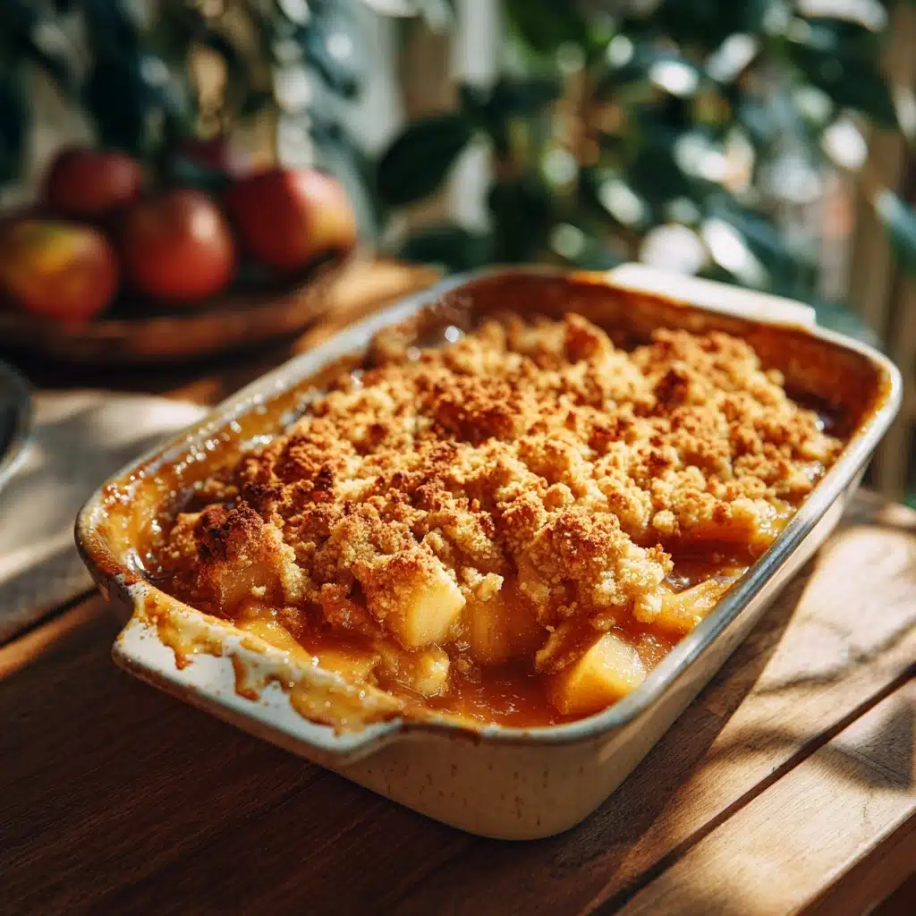 Caramel Apple Crumble Recipe - Recipe Image