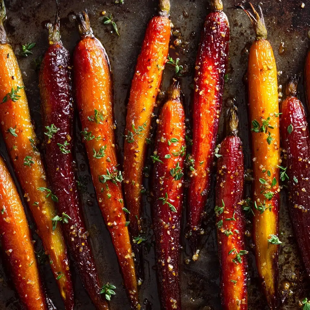 Maple Glazed Roasted Carrots Recipe - Recipe Image