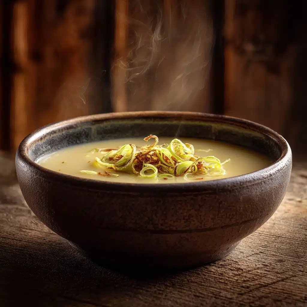 Creamy Potato and Leek Soup Recipe - Recipe Image