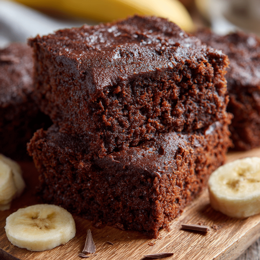 Chocolate Banana Snack Cake Recipe - Recipe Image