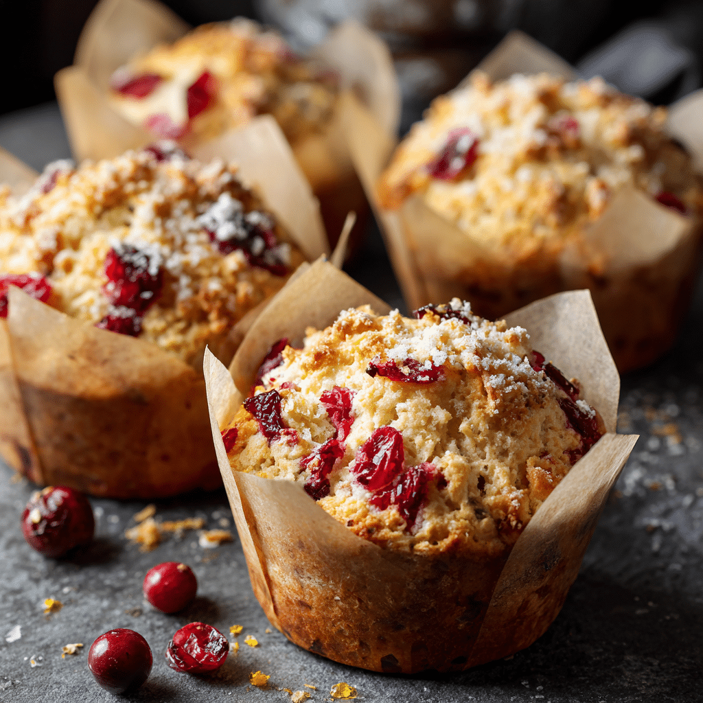"Orange Cranberry Muffins Recipe
