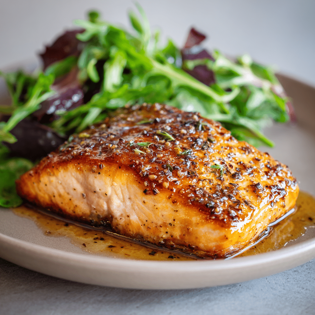 "Orange Glazed Salmon Recipe