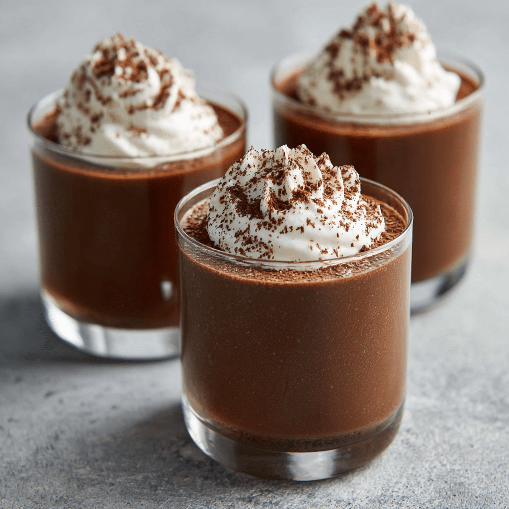 Chocolate Panna Cotta Recipe - Recipe Image
