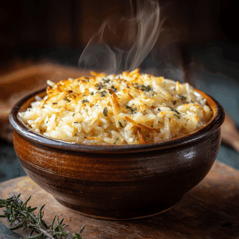Cheesy Rice Recipe