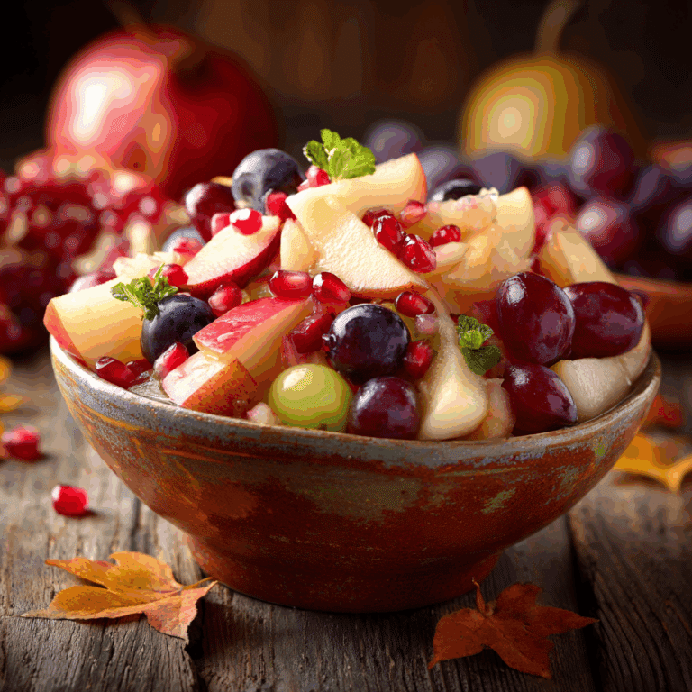 Fall Fruit Salad Recipe