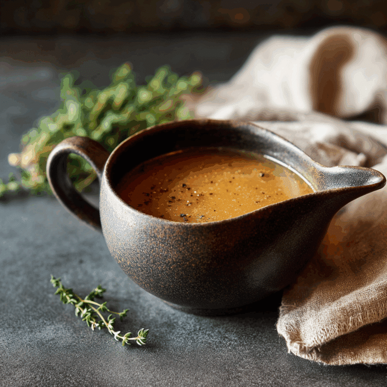 How To Make Gravy Without Drippings Recipe