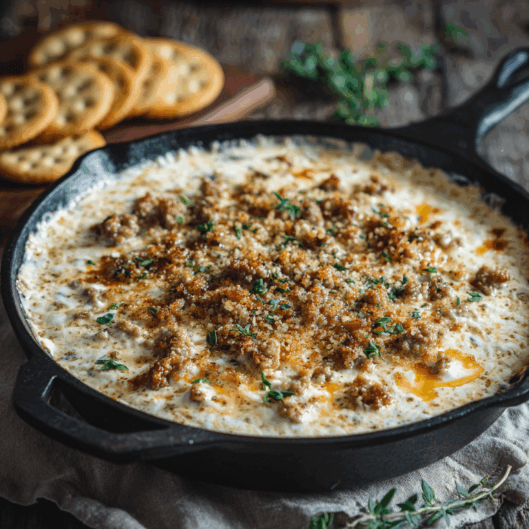 Sausage Cream Cheese Dip Recipe