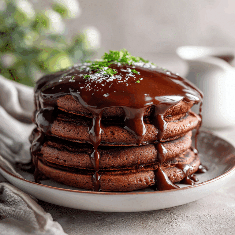 Brownie Pancakes Recipe