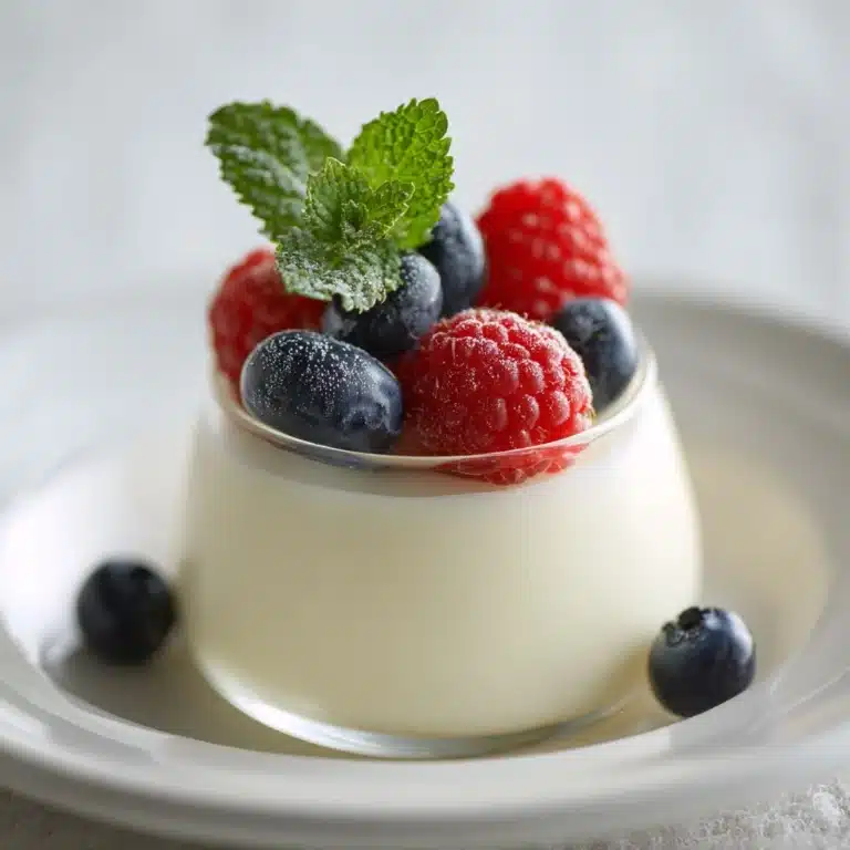 Classic Vanilla Bean Panna Cotta Recipe