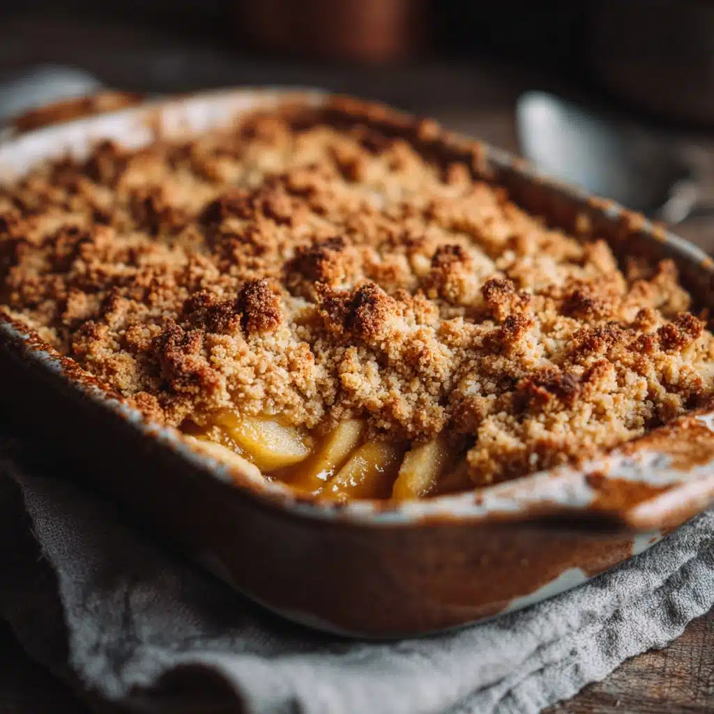 Caramel Apple Crumble Recipe