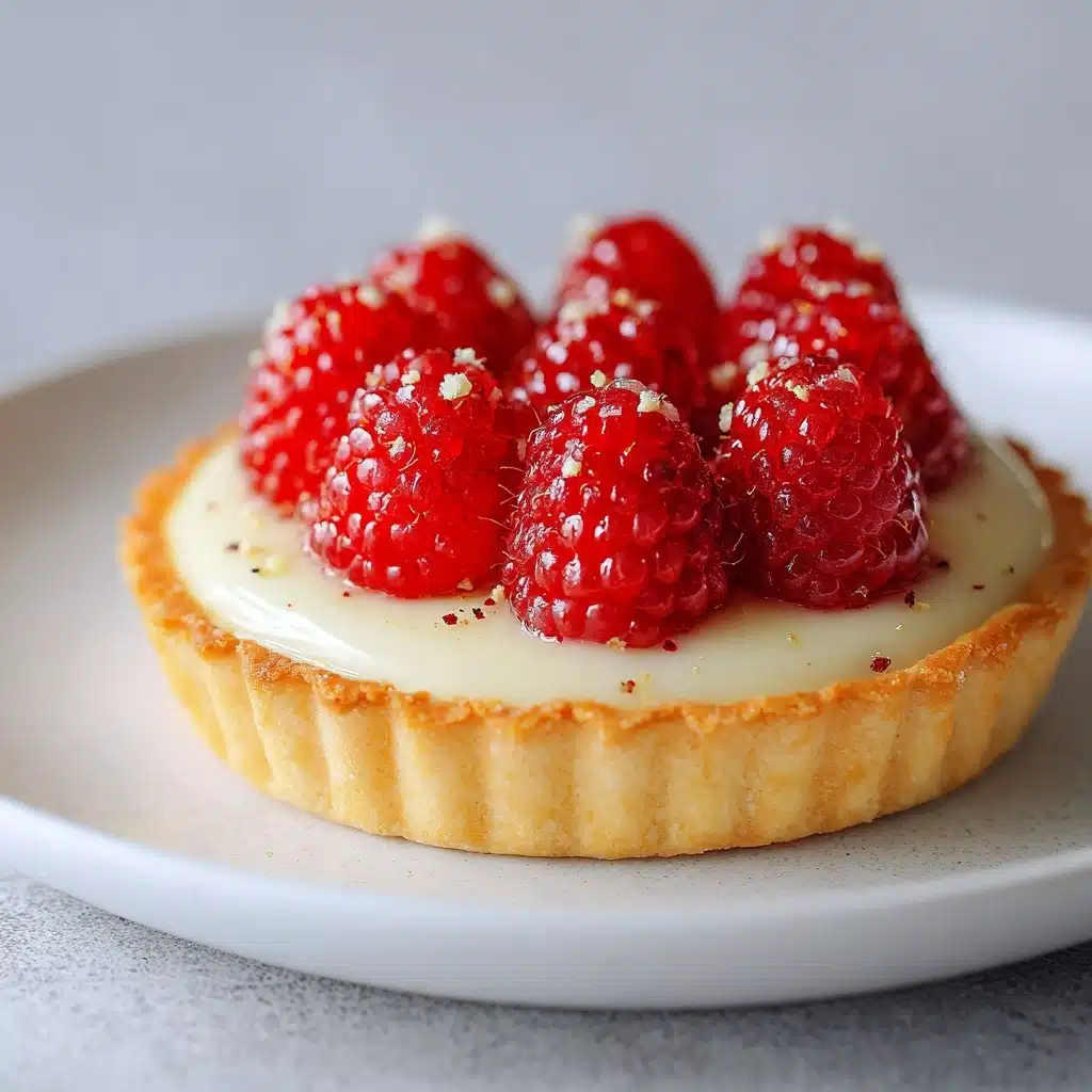 Raspberry White Chocolate Tart Recipe