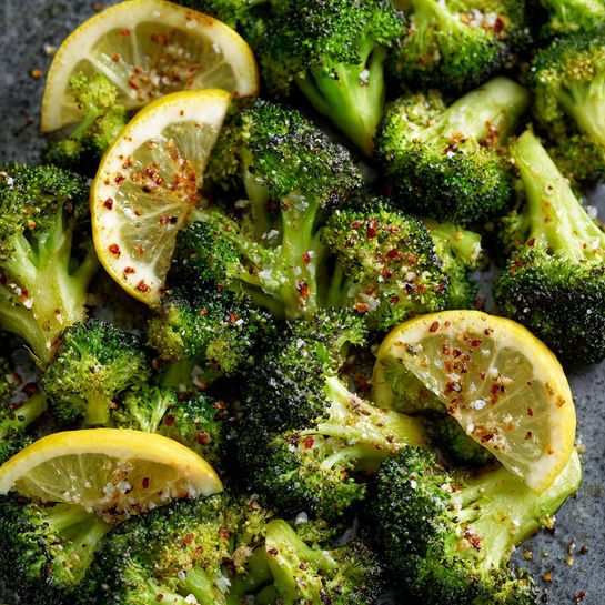 Lemon Garlic Roasted Broccoli Recipe - Recipe Image