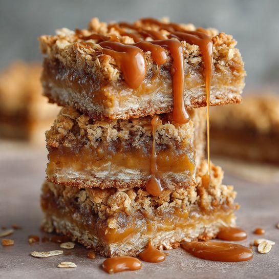 Oatmeal Carmelitas Recipe - Recipe Image