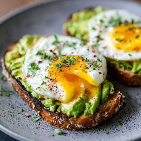 Avocado Egg Toast Recipe - Recipe Image